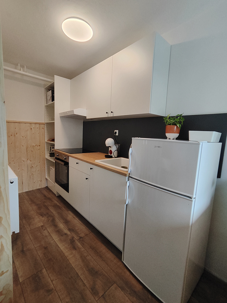 kuhinja - psom prijazen apartma