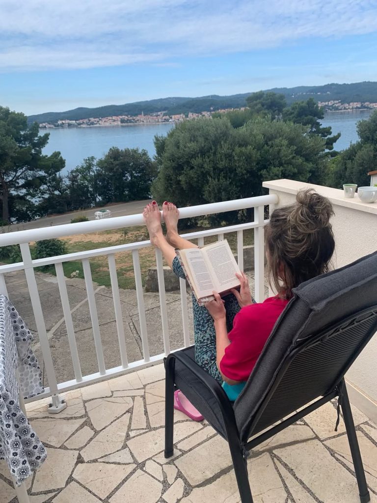 Počitniška hiška Perna lep razgled