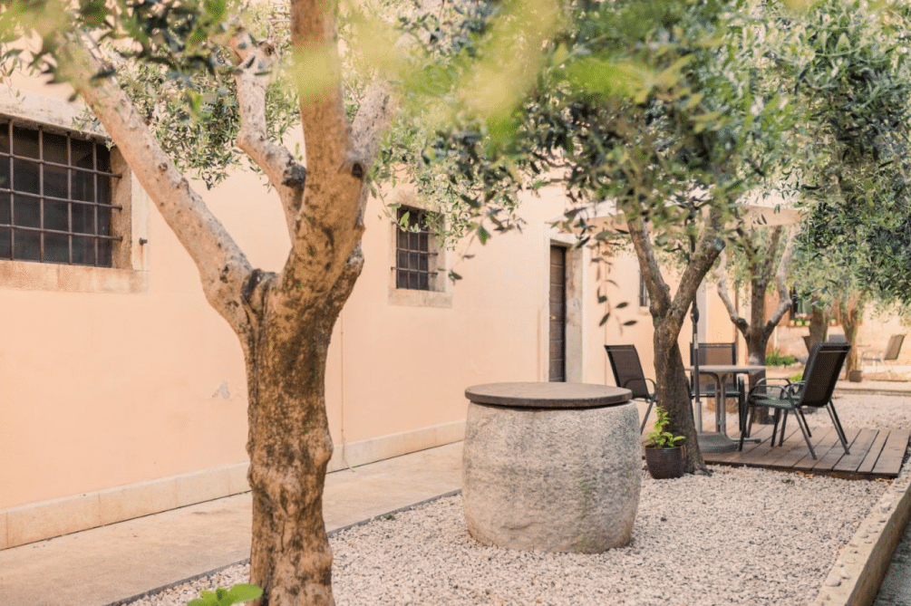 dvorišče hotel Maslina Umag